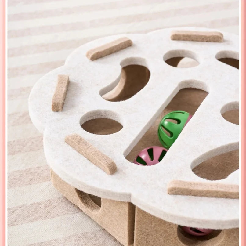 Sisal Cat Scratching Post & Play Toy