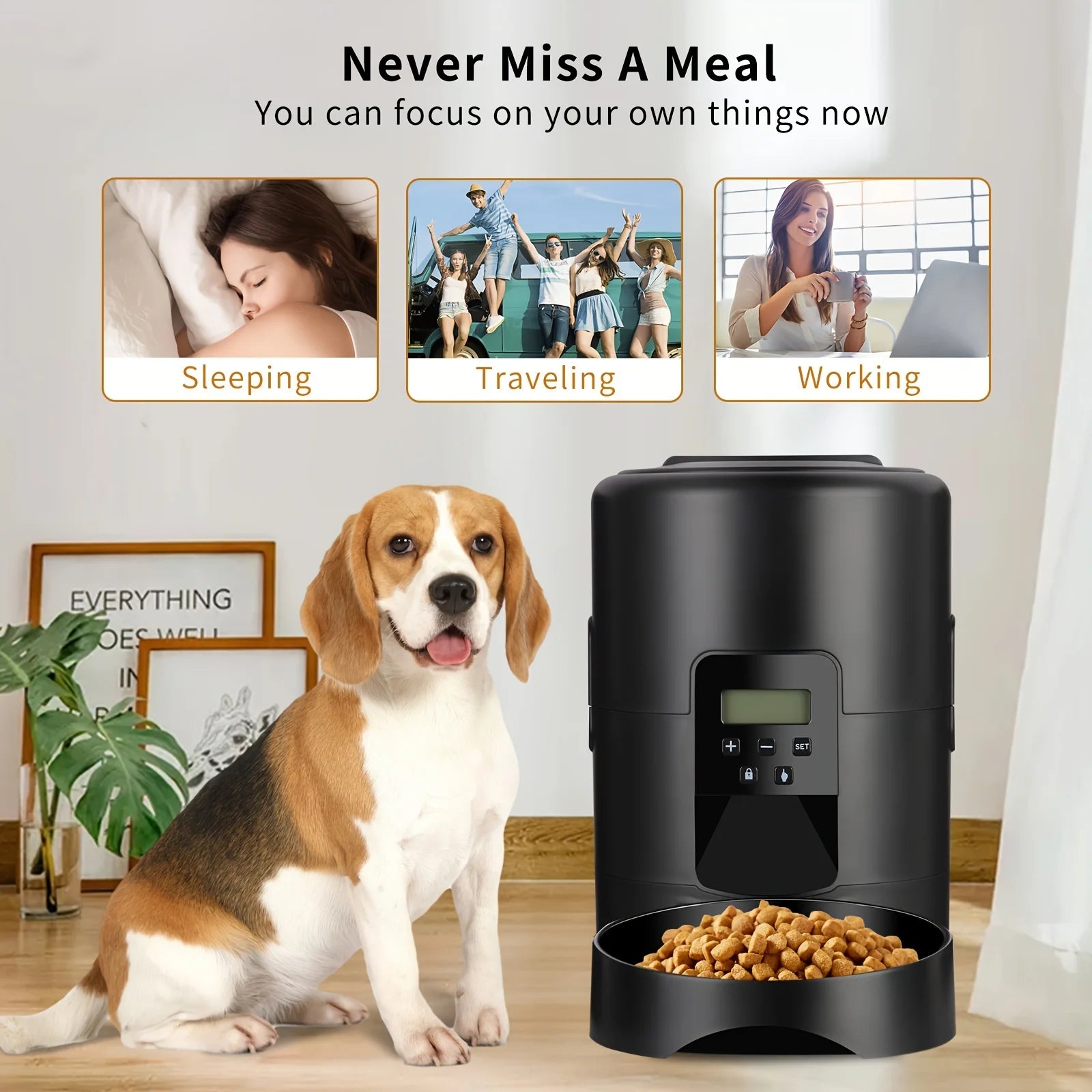 PawFeed Pro Automatic Feeder