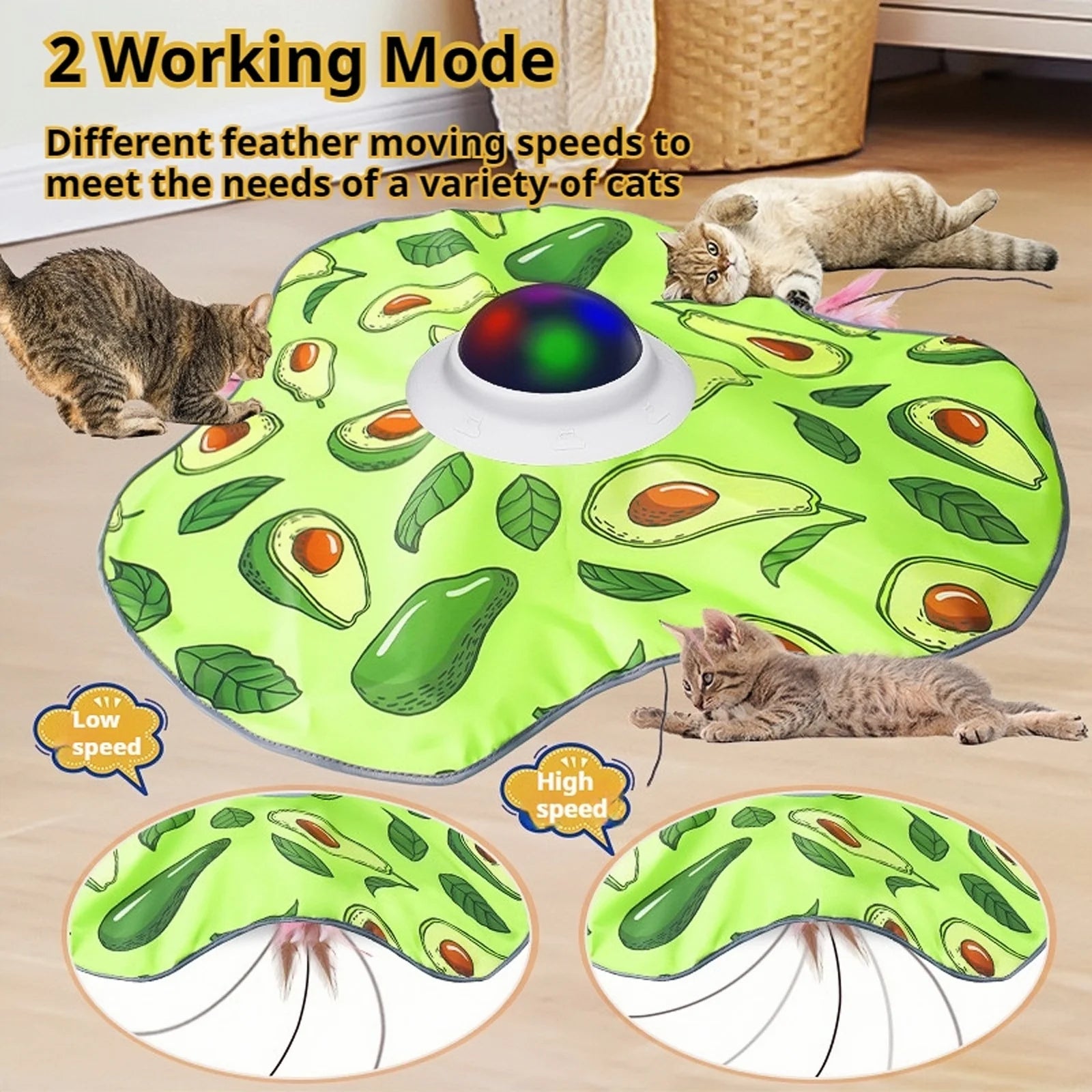 Automatic Hide-and-Seek Cat Toy – Motion Activated