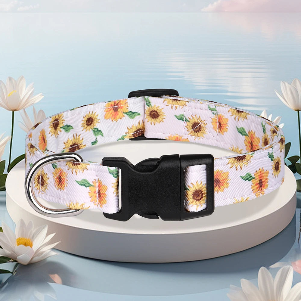 awBloom Printed Dog Collar