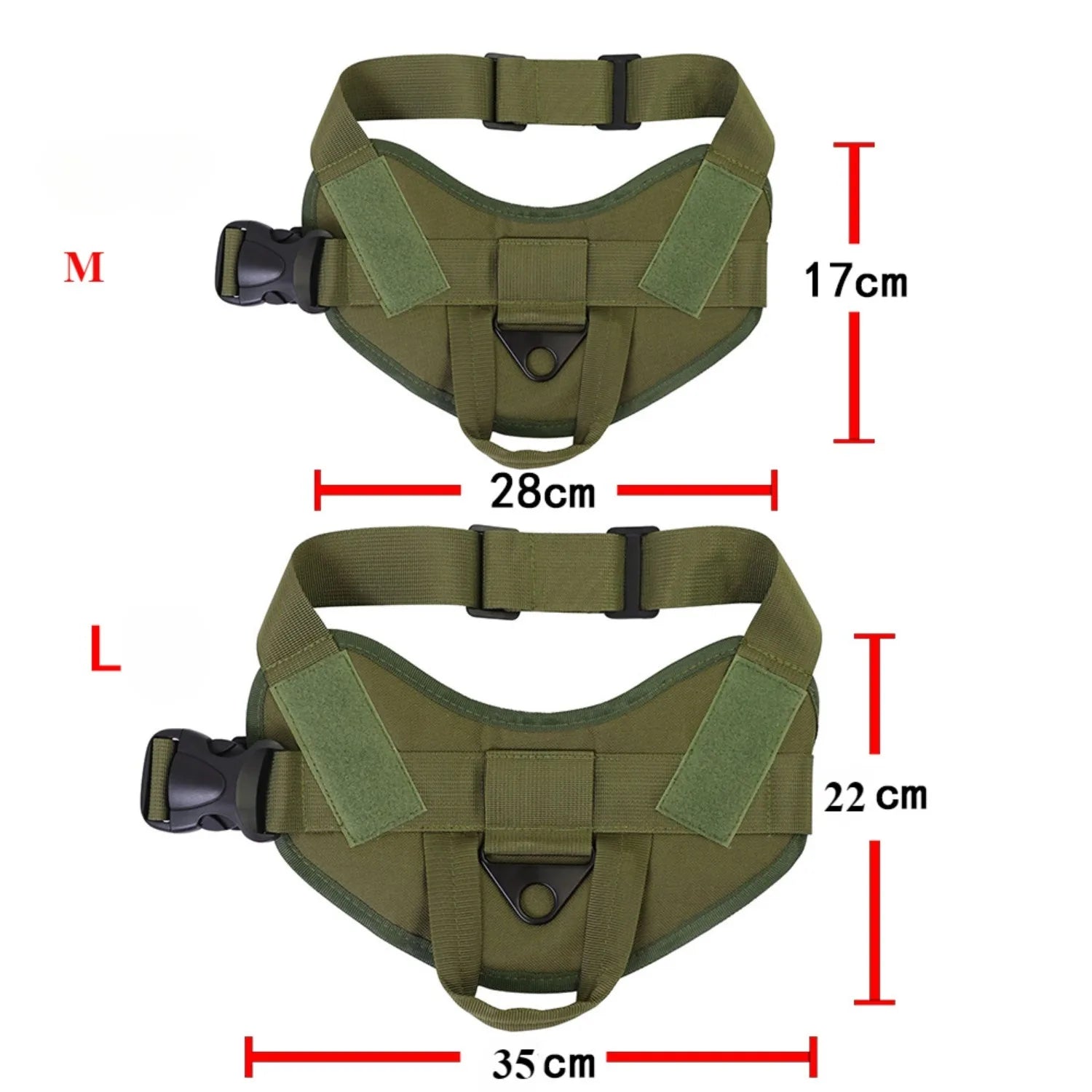 Military-Style Dog Harness for German Shepherds