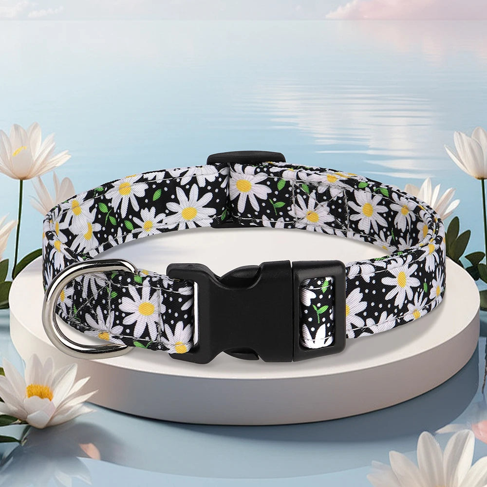 awBloom Printed Dog Collar