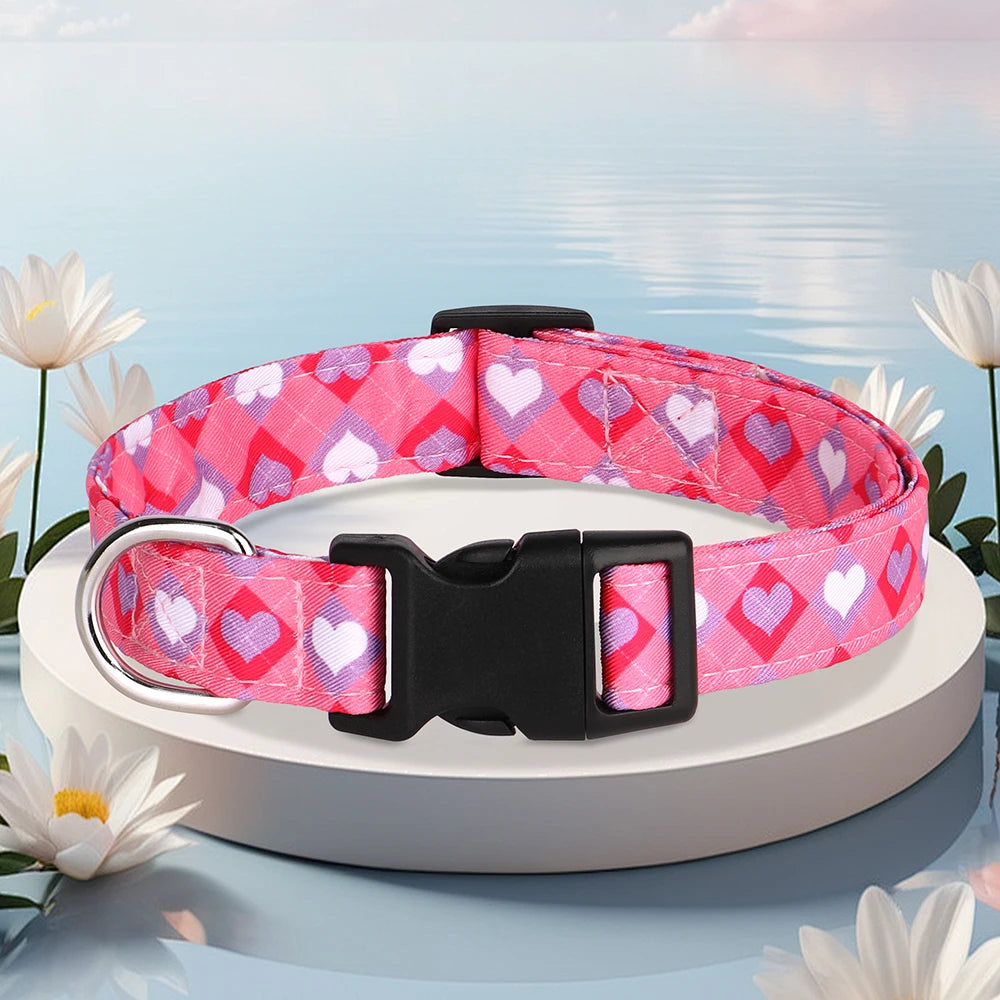 awBloom Printed Dog Collar