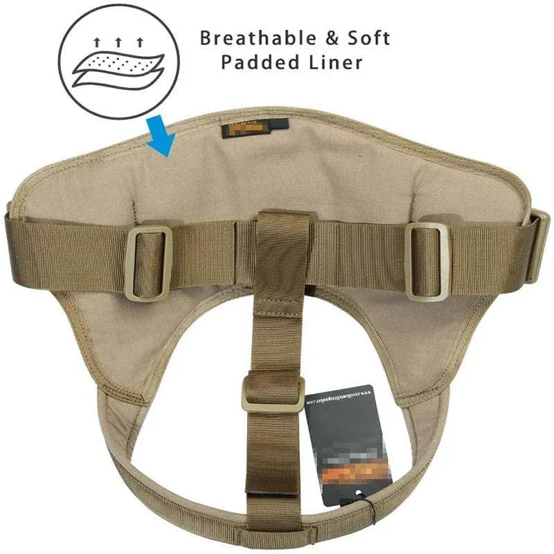 Military-Style Dog Harness for German Shepherds